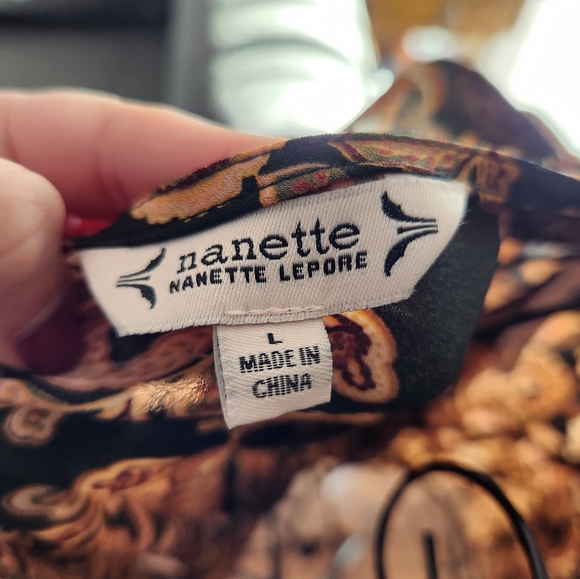 Paisley Ruffle Blouse - Picture 6 of 8